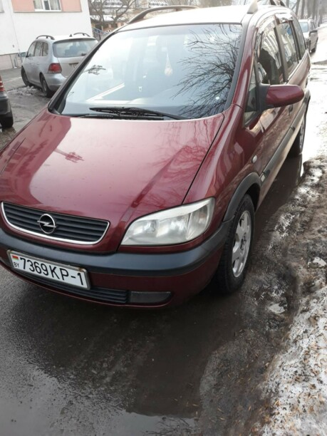 Opel Zafira A, 7 мест, 1999 г.