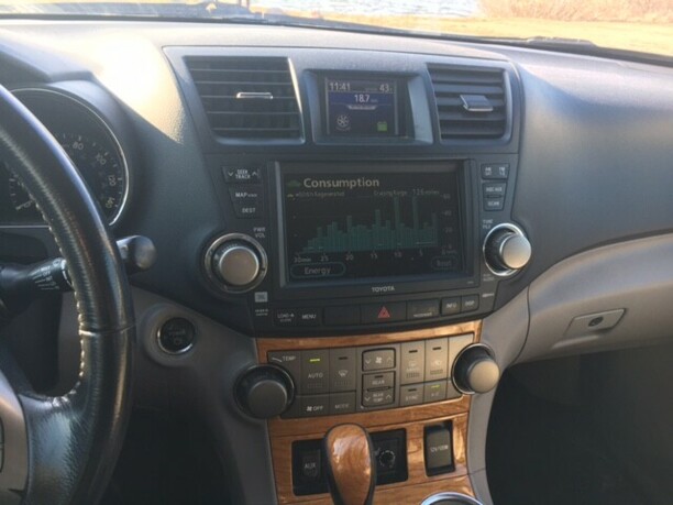 Toyota Highlander II (XU40), 7 мест, 2008 г.