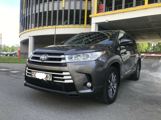 Toyota Highlander III (XU50) · Рестайлинг, 7 мест, 2019 г.