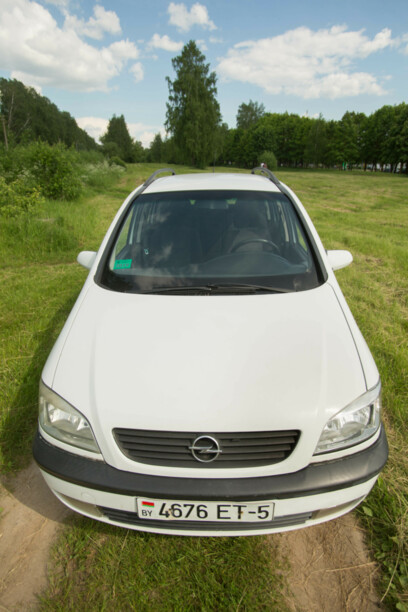 Opel Zafira A, 7 мест, 2001 г.