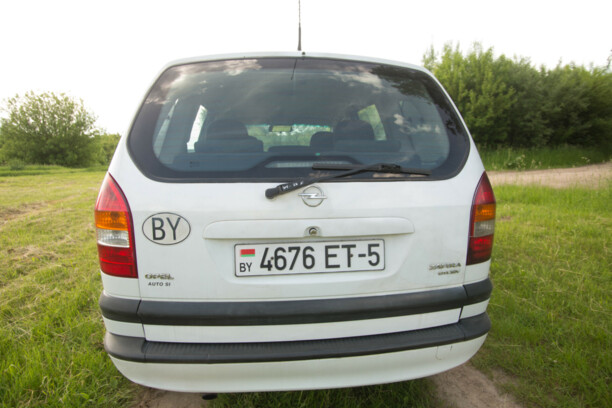 Opel Zafira A, 7 мест, 2001 г.