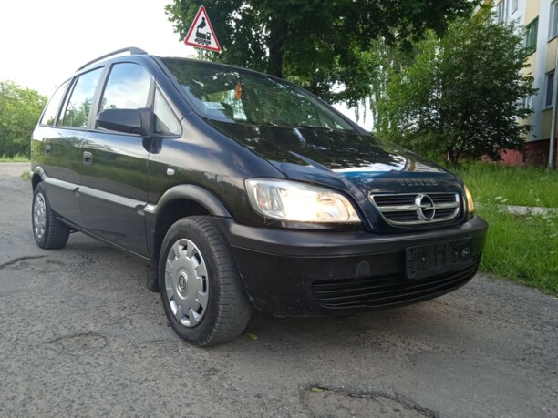 Opel Zafira A, 7 мест, 2002 г.