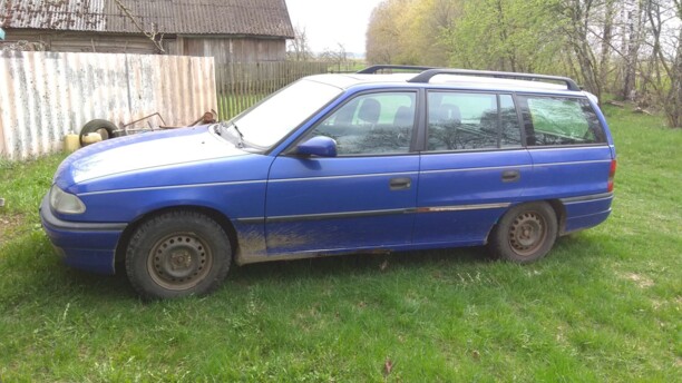 Opel Astra F · Рестайлинг, 1996 г.