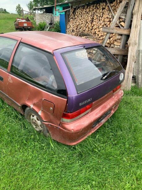 Suzuki Swift II · Рестайлинг, 1998 г.