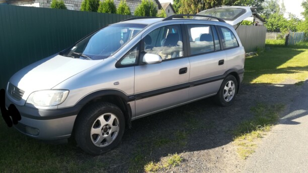 Opel Zafira A, 7 мест, 2002 г.