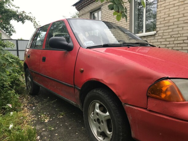 Suzuki Swift II · Рестайлинг, 1998 г.