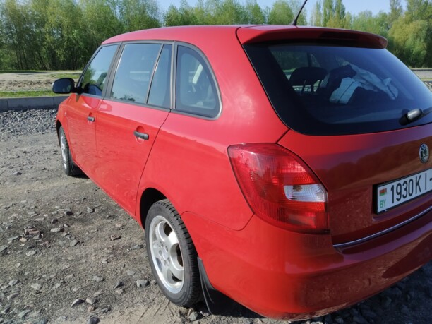 Skoda Fabia 5J · Рестайлинг, 2010 г.