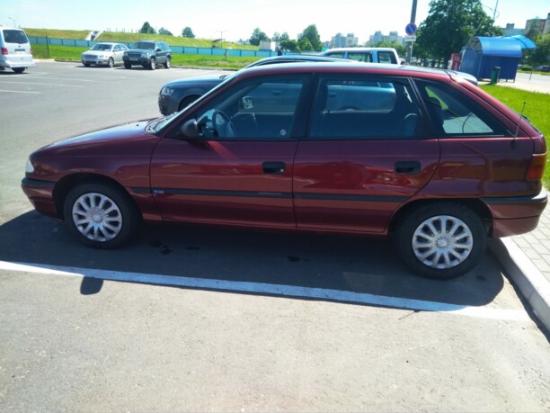 Opel Astra F · Рестайлинг, 1997 г.