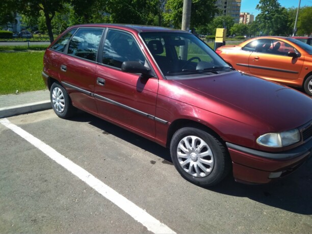 Opel Astra F · Рестайлинг, 1997 г.