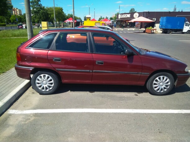 Opel Astra F · Рестайлинг, 1997 г.