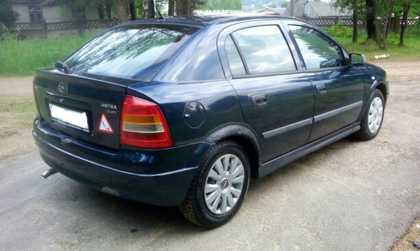 Opel Astra G, 2002 г.