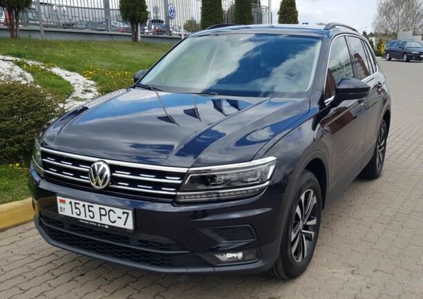 Volkswagen Tiguan II, 2020 г.