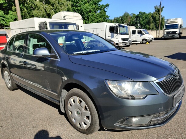 Skoda Superb II · Рестайлинг, 2014 г.