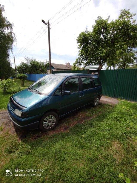 Citroen Evasion I · Рестайлинг, 7 мест, 1998 г.