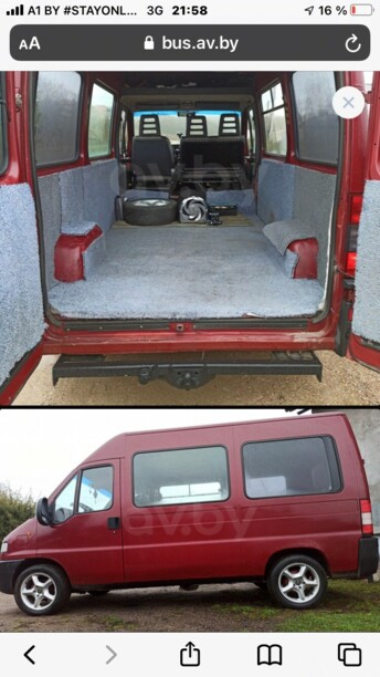 Fiat Ducato, 1998 г.