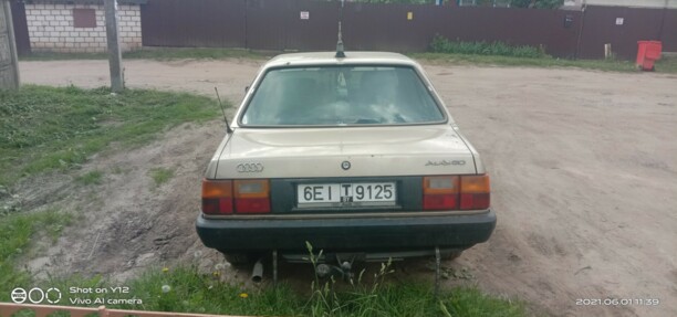 Audi 80 B2, 1986 г.