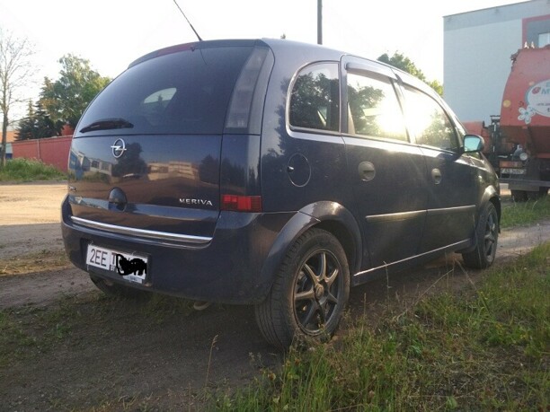 Opel Meriva I · Рестайлинг, 2008 г.