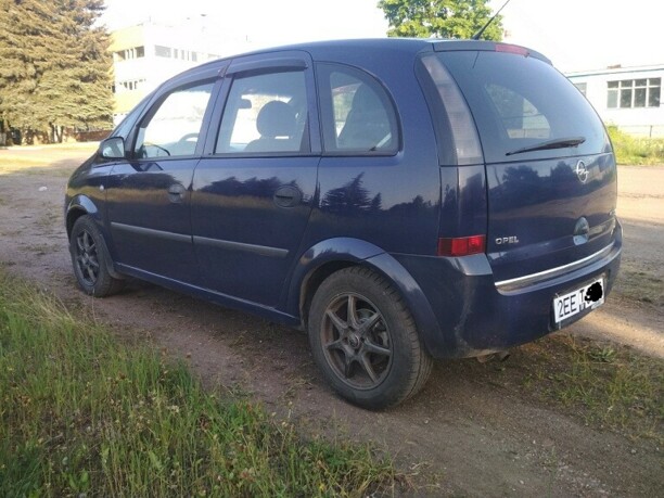 Opel Meriva I · Рестайлинг, 2008 г.
