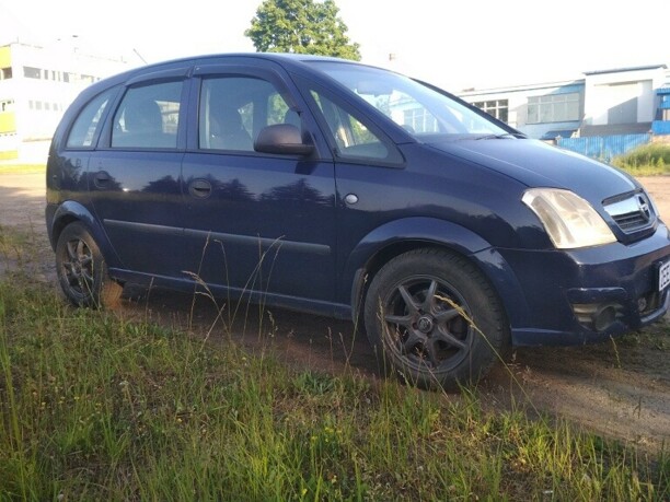 Opel Meriva I · Рестайлинг, 2008 г.