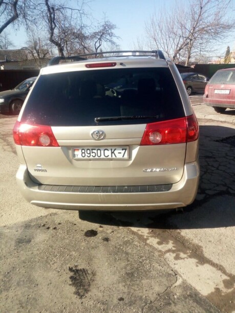 Toyota Sienna II (XL20) · Рестайлинг, 7 мест, 2006 г.