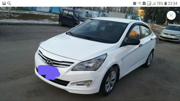Hyundai Solaris I · Рестайлинг, 2014 г.