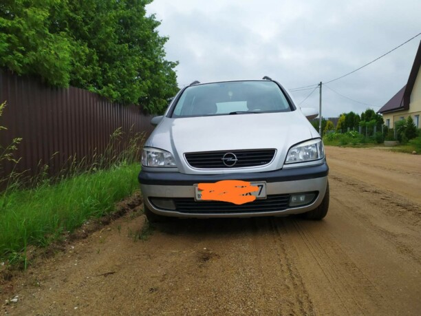 Opel Zafira A, 7 мест, 2002 г.