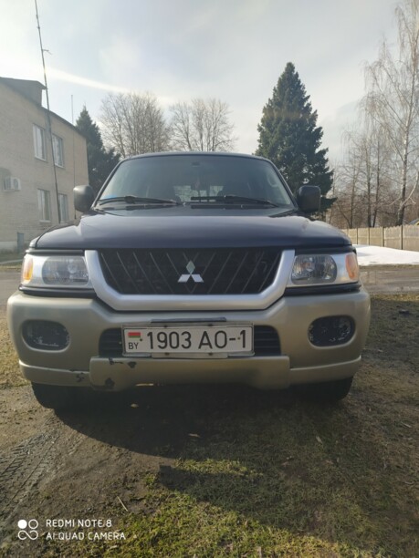 Mitsubishi Montero Sport, 2002 г.