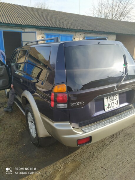 Mitsubishi Montero Sport, 2002 г.