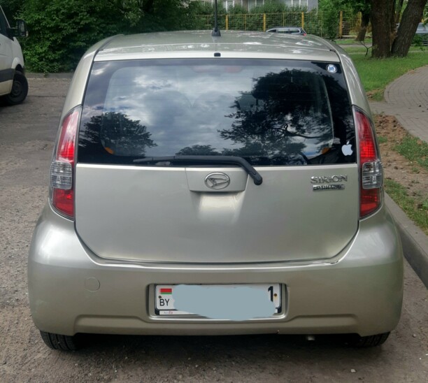 Daihatsu Sirion II · Рестайлинг, 2008 г.