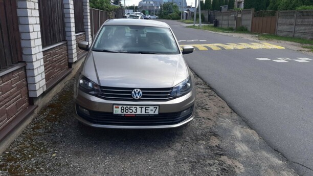 Volkswagen Polo Sedan I · Рестайлинг, 2018 г.