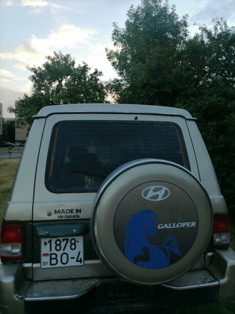 Hyundai Galloper I · Рестайлинг, 7 мест, 2002 г.