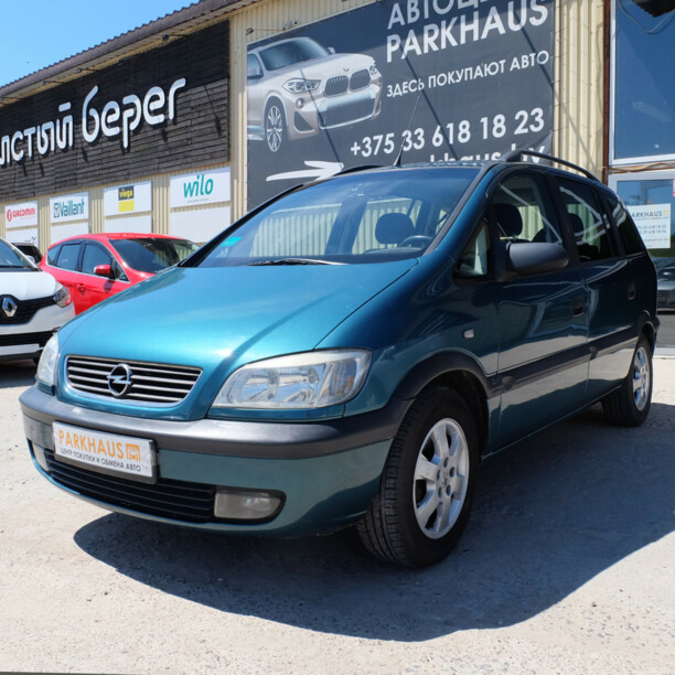 Opel Zafira A, 7 мест, 2000 г.