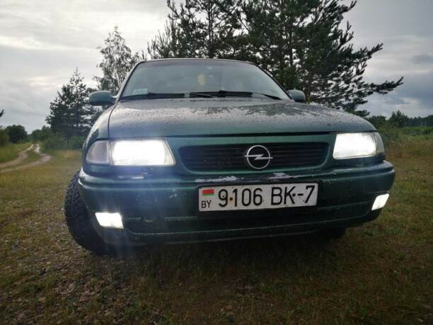 Opel Astra F · Рестайлинг, 1996 г.