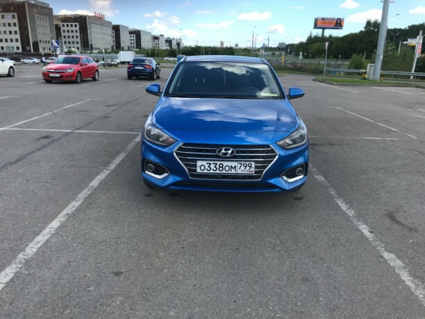 Hyundai Solaris II, 2018 г.