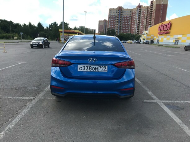 Hyundai Solaris II, 2018 г.