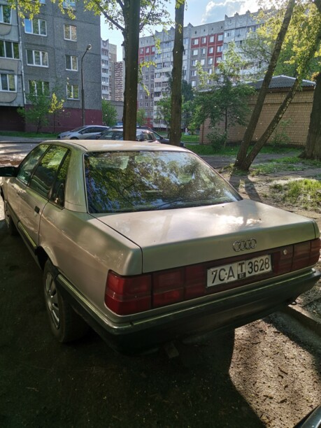 Audi 100 С3 · Рестайлинг, 1990 г.