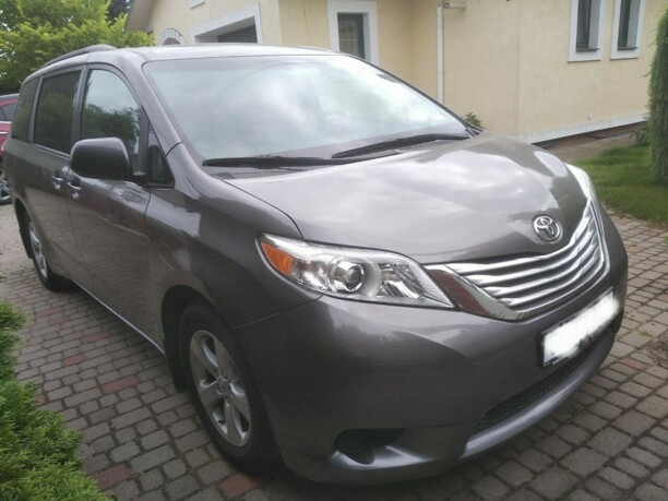 Toyota Sienna III (XL30), 7 мест, 2016 г.