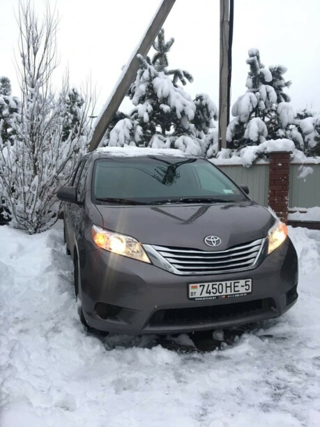 Toyota Sienna III (XL30), 7 мест, 2016 г.