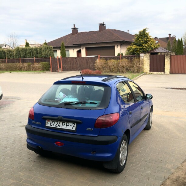 Peugeot 206 I, 1999 г.