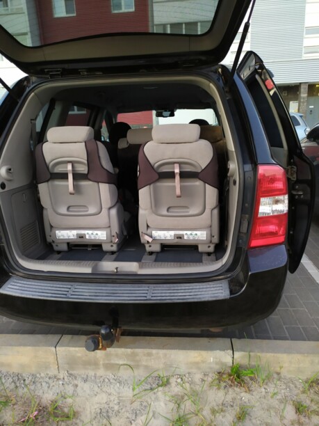 Kia Carnival II, 7 мест, 2007 г.