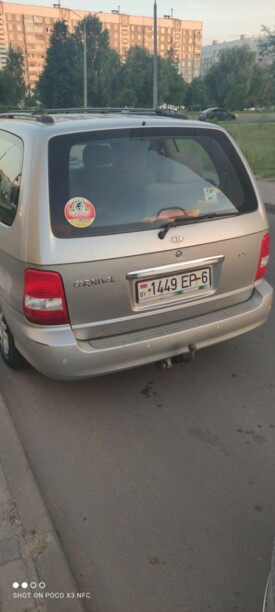 Kia Carnival I · Рестайлинг, 7 мест, 2002 г.