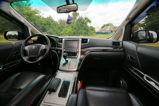 Toyota Alphard II · Рестайлинг, 2012 г.
