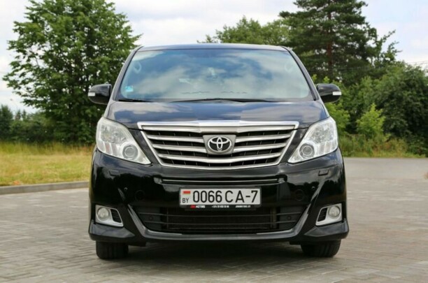 Toyota Alphard II · Рестайлинг, 2012 г.