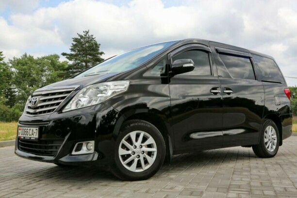 Toyota Alphard II · Рестайлинг, 2012 г.