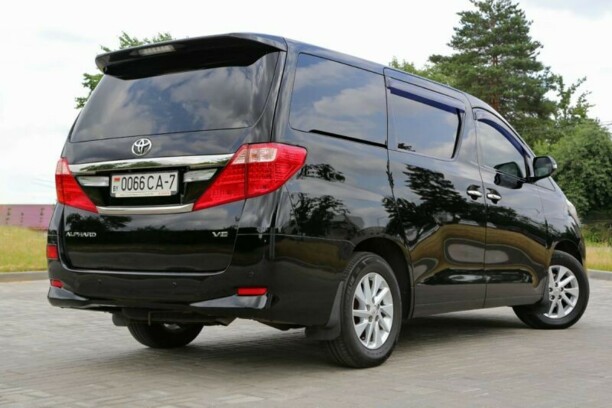 Toyota Alphard II · Рестайлинг, 2012 г.