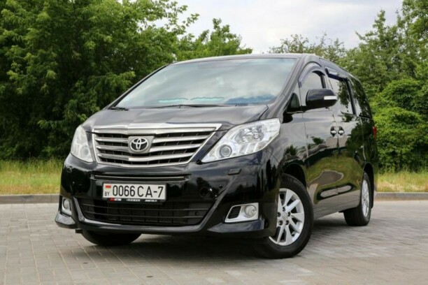 Toyota Alphard II · Рестайлинг, 2012 г.