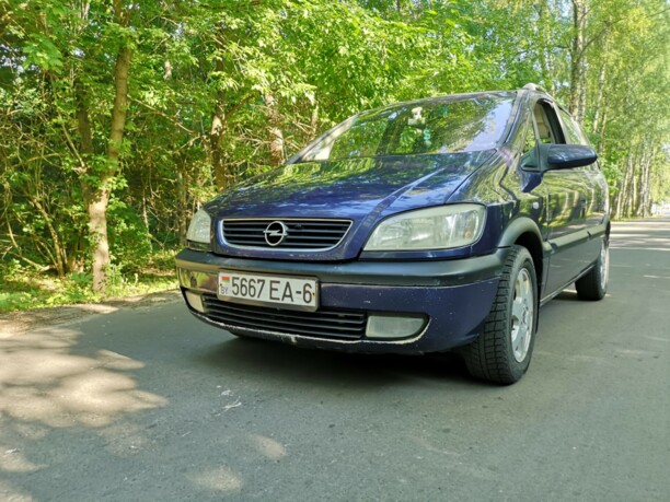 Opel Zafira A, 7 мест, 2001 г.