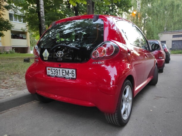 Toyota Aygo I (AB10) · Рестайлинг, 2009 г.