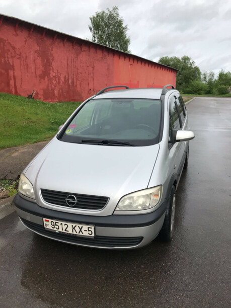 Opel Zafira A, 7 мест, 2003 г.