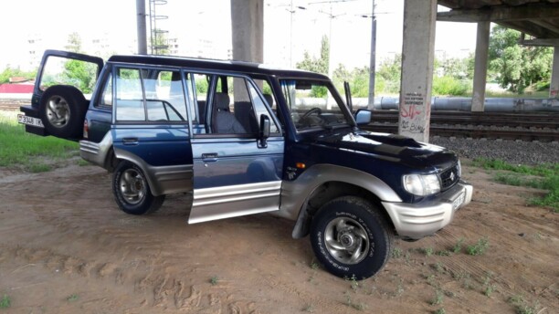 Hyundai Galloper I · Рестайлинг, 7 мест, 2002 г.